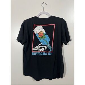 DK Skeleton Bottoms Up Shirt In Black Size Large Women’s